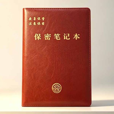 A5保密笔记本带页码